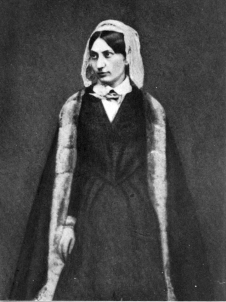 Caroline Élisabeth Iwanovska - Detail d'un Daguerreotype